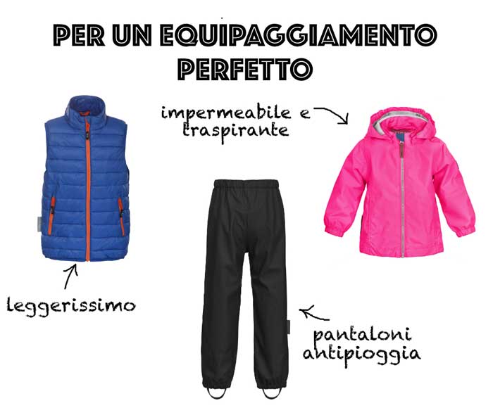 abbigliamento tecnico per bambini