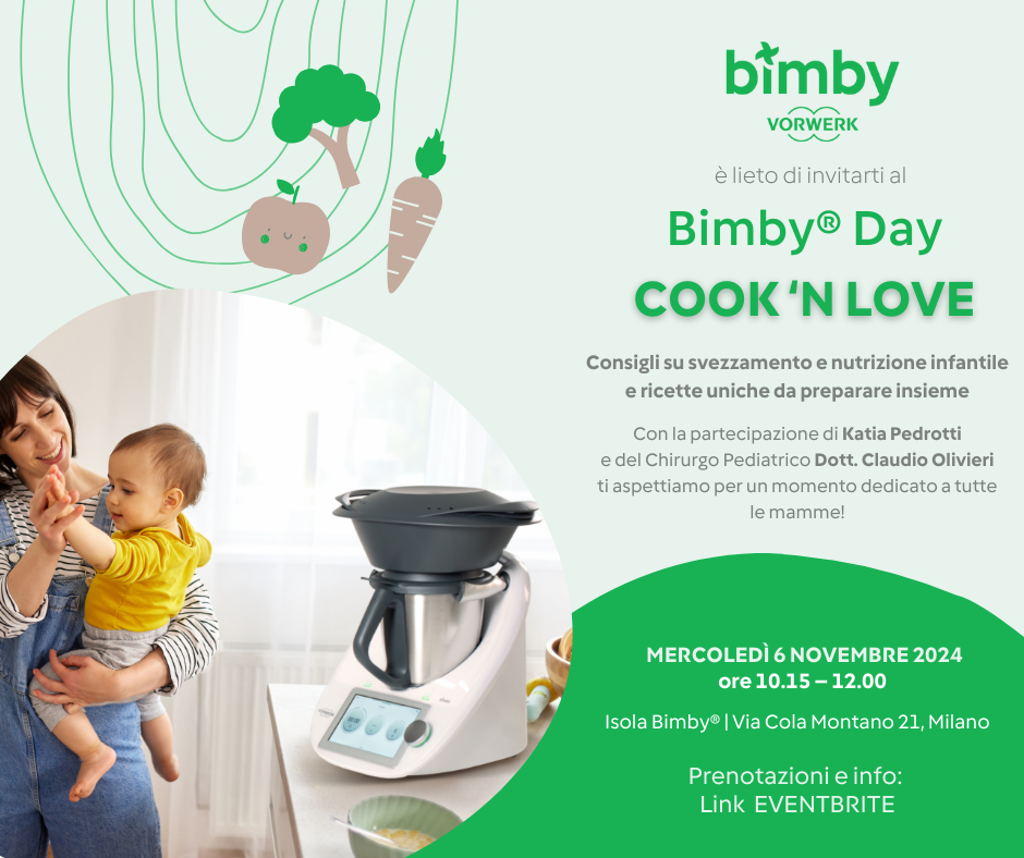 Invito Bimby Day - 6 Novembre 2024